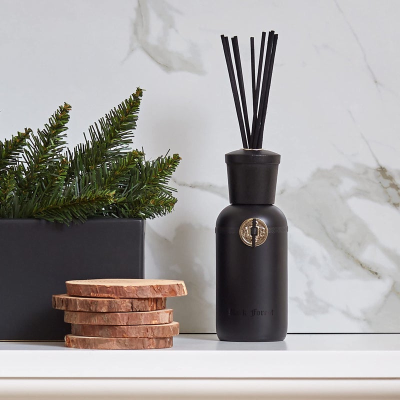 Archipelago Botanicals Black Forest Reed Diffuser, Home Fragrance Reed Diffuser, Includes Fragrance Oil, Decorative Wooden Cap & 10 Diffuser Reeds, Perfect for Home, Office or Gift, 7.85 fl oz - Image 2